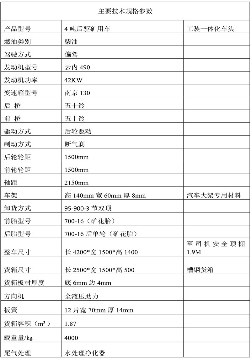 礦山礦用自卸車(chē)廠家